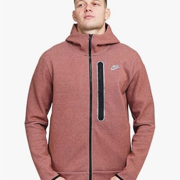 Nike Men's L Tech Fleece Full-Zip Hoodie - Picture 5 of 6